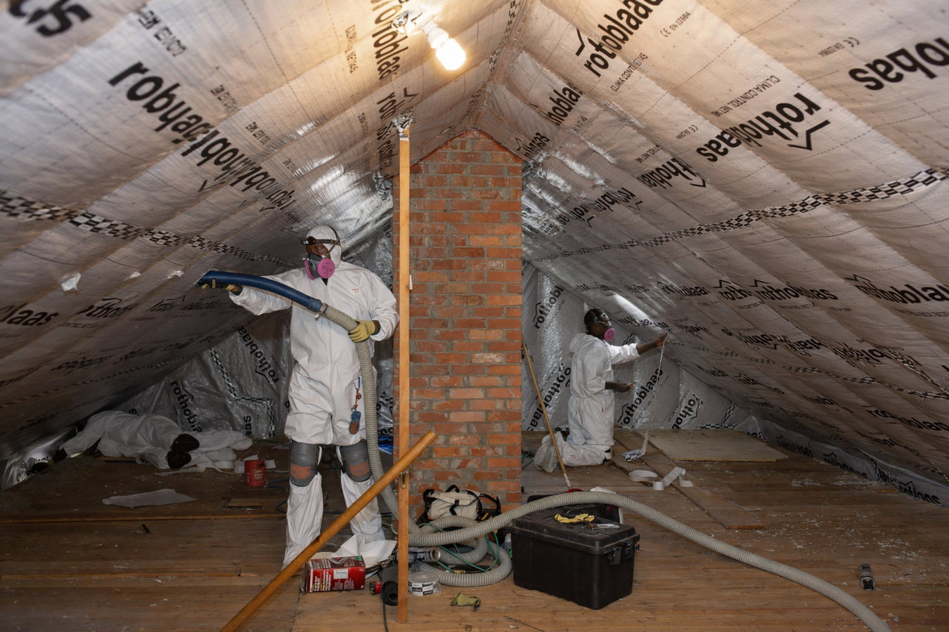 Attic air sealing in Reno, NV